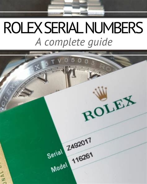 rolex serial number lookup authenticity